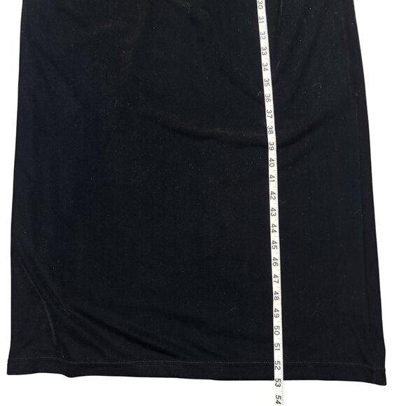 Womens SZ 12 Velvet dress Long Sleeves Evening Elegant Formal Wear holiday - Picture 8 of 12